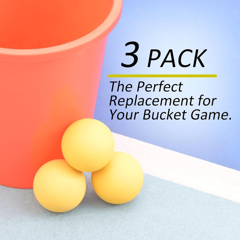 Viminston Bucket Toss Replacement Balls 3 Pack for Outdoor Yard Game - Image 3